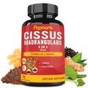 Super Cissus Quadrangularis Extract capsule cu Boswellia, Guggul, Turmeric, Pepper 