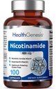 B-3 Nicotinamidă 500 mg 100 capsule - Nicotinică Niacin naturale fără culoare vitamina Formula - susține sănătatea celulelor pielii