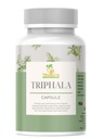 Capsulele de Triphala 120 pentru suport digestiv, Beneficii de boost imunitar & antioxidant 100% Amestec de plante Amla, Haritaki & Bibhitaki promovează sănătatea gută (120 capsule)