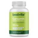BESTVITE Curcumin 510mg (Turmeric) (120 capsule vegetariene) cu Curcumin C3 Complex & Bioperine - Standardizat la 95% Curcuminoide - Fără Steare - Vegan - Non OMG - Gluten Free