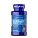 Puritan Pride Glucosamine Chondroitin Complex pentru femei și bărbați, Supliment alimentar pentru sănătatea comună, 120 capsule de eliberare rapidă