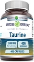 Amazing Formulas Taurina 1000 mg Capsulele de Aminoacid Supliment 