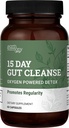 15 zile Gut Cleanse Detoxifiere pentru femei și bărbați - Vegan, Ingrediente non-OMO pentru pierderea taliei și constipație Relief cu un suport 15 zile curata Gut fără cramping, așa cum se vede pe TikTok (60 capsule)