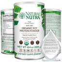 Natural Nutra Organic Vegan Plant pe bază de Soy Proteine Source Powder, Suport Midlife Transition, Sprijină Oase și Îmbunătățește Sănătatea cardiovasculară, Gluten gratuit, Non OMG-uri, Sugar-Free 14,4 OZ.