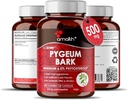 Amalth Pygeum Bark Extract pulbere potenta mai mare (6,5% fitosteroli) Sustine tractul urinar si prostata sanatate barbati Suplimente vegetale 120 capsule (Nio GMO)