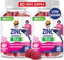 Gume de zinc pentru adulți - Guma de zinc masticabil pentru suport imunitar - puternic antioxidant natural non-GMO supliment pentru copii Bărbaţi Adulţi