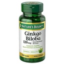 Natura's Bounty Ginkgo Biloba 120mg, 100 capsule (Pachet de 2)