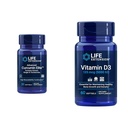 Extensie de viaţă Curcumin Elite Extract de ghimbir Turmeric & Vitamina D3 5000 UI Softgels - răspuns imun inflamator sănătos şi sănătatea creierului osos - 30 & 60 Conte