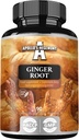 APOLLO'S HEGEMONY Ginger Root 500 mg, Extractul contine 5% Gingerols, 90 Vegan capsule, 3 luni de aprovizionare, Ginger Herbal Suplimente pentru Digestive Comfort si suport imunitar
