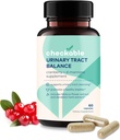 Bilanț de tract urinar Checkable® - Bladder Sănătate și tract urinar Vitamine Cleanser pentru bărbați și femei - 1350 mg cu D-Mannose și Cranberry - 60 capsule