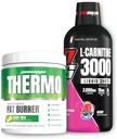PROSUPPS Termal Fat ardere praf termogenic Rita picant și 3000 L-Carnitina Berry - Managementul greutății și antrenament pre - Energie, Mood, Appetite Control -