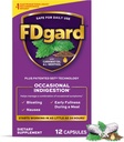 FDgard Gut Health Supplement, Indigestie, Greaţă şi balonare, Stomac supărat, 12 capsule