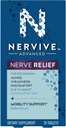 Nervive Avansate Nervi Ajutor + Mobilitate, cu Alpha Acid Lipoic pentru a ajuta la reducerea durerilor nervoase, Slăbiciune, & Discomfort*† și Boswellia pentru a promova mobilitatea*, Vitaminele B12,B6,B1, 30 comprimate