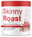 Slăbănog Prajitură - Skinny cafea prăjită Formula avansată, Official SkinnyRoast Powder organic, Supplement Support Healthy Lifestyle - Premium Natural Formula, 60 Serviri pentru 1 lună