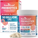 Probiotice pentru femei, 50 Miliarde CFU, 26 Trenuri unice, Femei Probiotice şi Prebiotice Suport Digestive Health, w/ Cranberry, Hibiscus & D- Mannose pentru Vaginal PH Balanţa, urinare, Gut (30 Caps)