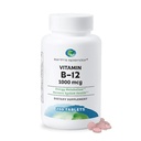 Suplimente de energie de pe Pământ, cu vitamina B12, fără culoare artificială sau aroma, fără gluten, suport metabolic energie (1000 mcg, 200 comprimate)