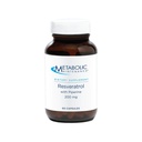 Întreţinere metabolică Resveratrol cu Piperine - Trans Resveratrol Supliment Capsule pentru Antioxidant + Suport cardiovascular, Fără Fillere, 200 mg Trans-Resveratrol Per doză - 60 capsule