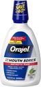 Orajel Antiseptic Mouth Sore Clătite, 16 Fluid Oz