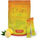 Skin Health & Energy Boost Drink Mix- Sugar Free, SOD B (TM), Antioxidanti din Concentrat Melon Francez, Pe Go Stick Packs, Lemon, 10 Pack
