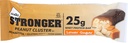 Nugo Nutrition Bar mai puternic, Peanut Cluster, 2.82 Ounce