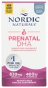 Naturale nordice Pro Prenatal DHA, Nearomat - 830 mg Omega-3 + 400 UI Vitamina D3-90 Geluri moi - Sprijină dezvoltarea creierului la copii în timpul sarcinii și alăptării - Non-GMO - 45 Serviri
