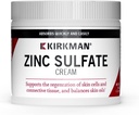 Kirkman - zinc sulfat Topical Cream - 4 fl oz - Absorbție rapidă - 10% sulfat de zinc - Hipoalergic