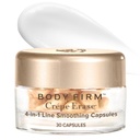 BODY FIRM Crepe Erase 4-in-1 Line Smoothing Capsule, Anti-Aging, Hydrating Face and Eye Ser cu acid hialuronic și multi-Chain Peptide pentru riduri, Crepe Skin & Fine Lines, 30 Count