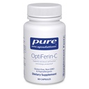 Pure Encapsulations OptiFerin-C - for Red Blood Cells & Energy - Iron Absorbtion Supplement energetic* - Vitamina C Enriched - Gluten Free & Non-GMO - 60 capsule