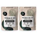 Jungle Powders Tongkat Ali pentru bărbaţi 200:1 Extract 282 Serviri, Black Ant Powder 30:1 94 Serviri 5 oz de Filler gratuit Lungjack Root & Black Ant Supliment Tradiţional Mens Suport de sănătate pentru unitate