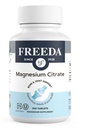 Freeda Magneziu Citrate 400mg Per Servire - Citrate de Magneziu de mare absorbţie Tablete - Minerale esenţiale pentru sănătatea nervoasă şi osoasă - Vegan, Kosher, Supliment de magneziu fără gluten (250 Ct)