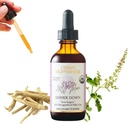 Urban Moonshine Simmmer Down Tonic - Stress Support* with Ashwagandha & Milky Oats - Soothes Nervosness & Iritabilitate* - Promovează Mellow Mood* - Gluten Free Herbal Supplement - 2 Fl Oz