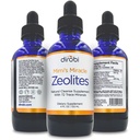Zeolite Mimi lui Mimi: Detoxifiere Heavy Metal Zeolite supliment picături cu 70 Trace Minerale pentru adulți și copii - susține restaurarea celulelor, Immune & Digestive Tract Health (4 oz Sticla, 60 zile de aprovizionare)