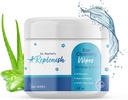 Replenish Cat și Dog Ureche Curățare Șervețele - Șervețele de ureche medicamentate blând pentru câini - Castravete Melon Scent - Cleaner ureche câine & Pisică Șervețele pentru curățare, Soothing, și deodorizarea urechilor mancarimi - 100 Conte