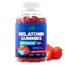 Melatonina 30 mg Gummie pentru adulți (60 Serviri) - Rezistență maximă Suport de somn cu 30mg de Melatonină Per Gummy - Gluten-Free, Zahăr-GMO, 100% Vegetarian, Aroma de căpșuni - 60 Gume