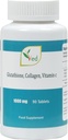 L Glutationa 1000mg x 90 comprimate. cu 500mg L-glutationa, 300mg Colagen şi 200mg vitamina C per tabel