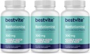 Benfotiamină 300mg (180 Capsule vegetariene) (60x3) Fără Stearet - Nu Silicon Dioxid - Vegan - Non OMG - Gluten Free