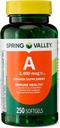 Vitamina A Softgels, 2400 mcg, 250 Count + Portable Pill Container (2 elemente)