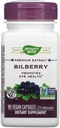 Natura's Way Bilberry Standardized Extract Veg Capsule 90 ea (Pachet de 2)