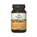 Capsule INDIA ORGANICA Ashwagandha - Supliment organic Ashwagandha - Vegan Ashwagandha Root, Gluten-Free, Kosher, Non-GMO, Sprijină relief de stres, energie, și somn - 90 capsule