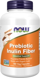 ACUM Alimente Suplimente, Prebiotic Inulin Fiber, Suport intestinal*, Nourishes Friendly Bacteria*, Made with Organic Inulin, 180 Veg Capsule