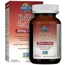 Gradina de viata CoQ10 200mg, Vegetarian Omega 3 6 9 Suplimentul Raw Co Q 10 Chia Ulei de seminte, Alimente integrale cu suport antioxidant, Coenzima q10 Supliment pentru sanatatea inimii, 60 Capsule