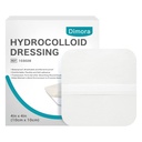 Dimora Hidrocoloid Dressing 4" x 4" pentru Îngrijirea Rănilor, 10 buc Bandaje petice mari cu auto-adezivă pentru Bedsore, Burn, Blister, Îngrijirea Acnee, Super Absort pentru Vindecare Rapidă
