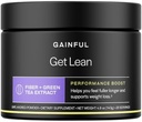 Gainful Get Lean Performance Boost, Green Ceai Extras Fiber Supliment, Powder Drink Mix for Gut Health, FiberSMART from Cassava Root, High Fiber Antioxidant Rich Formula, Unflavored, 28 Servings