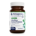 Metagenice UltraFlora control Supliment probiotic - Formula de valabilitate-stabilă cu prebiotice - Suporturi Sanatos gust Microbiome, Greutate Regulamentul & Bloating Ajutor* - 30 Serviri