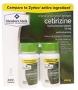 Marca de membru cunoscut anterior sub numele de Cetirizina dreapta clorhidrat Alergie tablete, 10 mg-400 Numără.