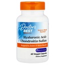 Medicii Cel mai bun acid hialuronic+ Chondroitin sulfate, sprijină sănătatea articulară și cutanată, non-GMO, gluten gratuit, Soy gratuit 60 Veggie capsule