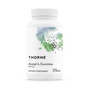 THORNE - Acetil-L-Carnitină - 500 mg - Susţine funcţia cerebrală şi senzaţiile nervoase sănătoase în mâini şi picioare* - Gluten, lactate şi fără soia - 60 capsule