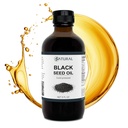 Zatural Black Seed Oil Nigella Sativa Cold Presed Cumin Oil Digestion, Skin, Brain, Imunity, Joints & More (8 Fl Oz)