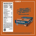 CLIF BUILDers - Baruri de proteine - Aroma de unt de arahide de ciocolată - 20g Proteină (2,4 Ounce, 12 Conte) (acum Gluten Free)