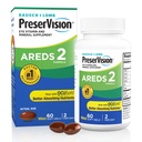 PreserVision AREDS 2 Vitamine Ochi, # 1 Medic ochi recomandat Brand, Lutein și Zeaxantină Supliment cu vitamina C, vitamina E, zinc, și cupru, 60 Softgels (Minigels)